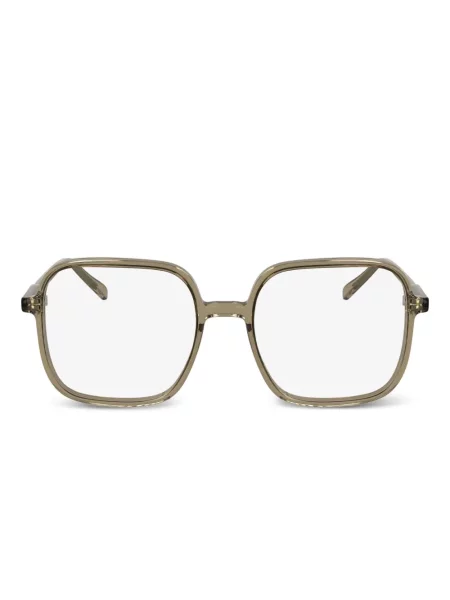 Kvadratne sunčane naočale Karl Lagerfeld smeđa