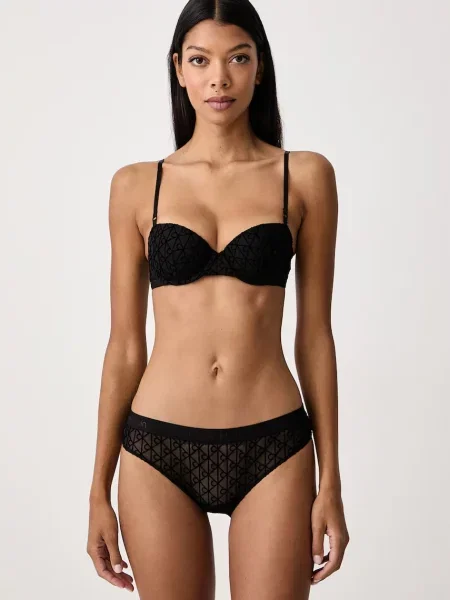 Calvin Klein Underwear podprsenka čierna