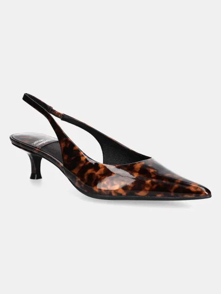 Обувки с тънък Jeffrey Campbell Persona кафяво