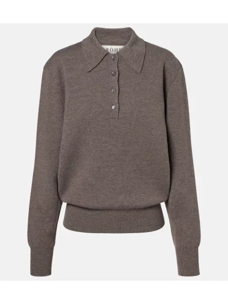 Pulover Róhe de lână gri