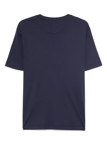 Tricou Eleventy din jerseu albastru