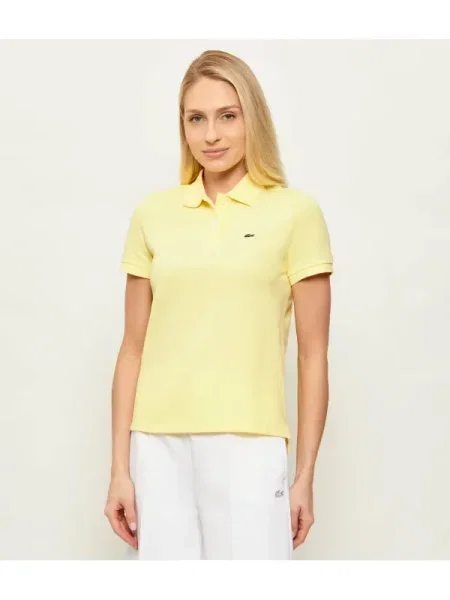 Tricou polo Lacoste galben