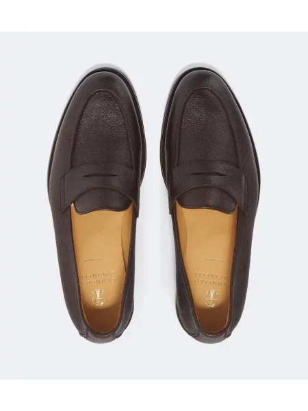 Pantofi loafer Brunello Cucinelli din piele maro