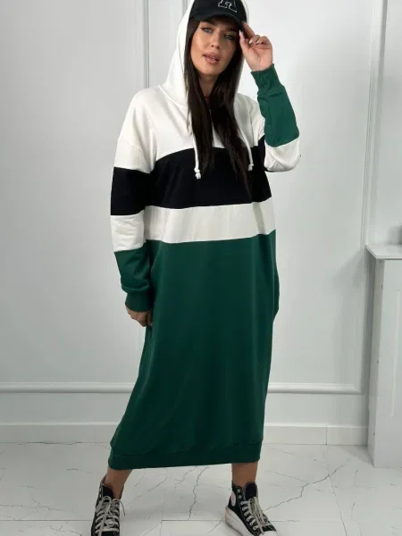 Rochie Kesi cu glugă de costum negru