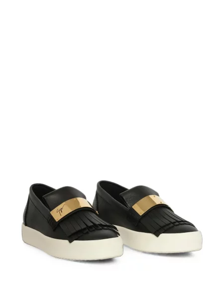 Sneakerși Giuseppe Zanotti cu autograf negru