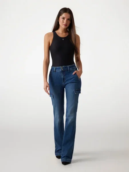 Боди Guess KIM дамско черно