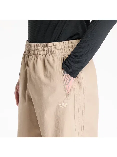 Панталон adidas Originals Firebird Pants мъжки зелено със стандартна кройка бежово