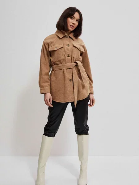 Cămașă Marisse maro