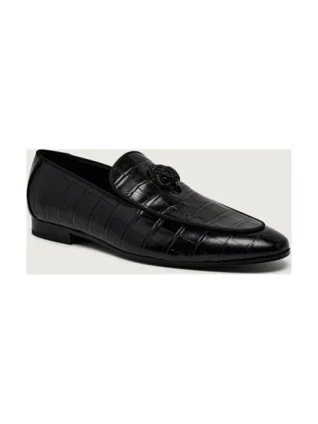 Kurt Geiger De piele pantofi loafer HUGH negru
