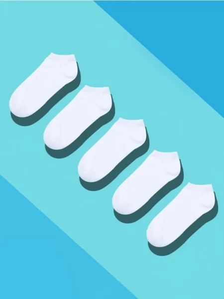 Sinsay Skarpetki 5 pack biały