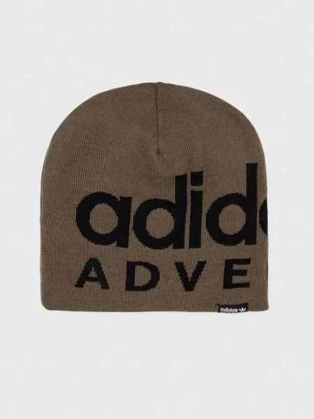 Шапка Adidas Originals зеленая