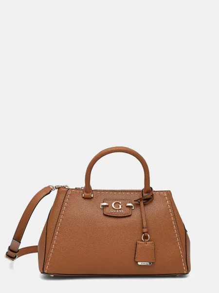 Чанта Guess NASTRA кафяво