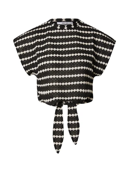 ABOUT YOU Pulover Lilli crem negru