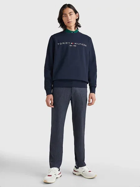 Pulover Tommy Hilfiger modra