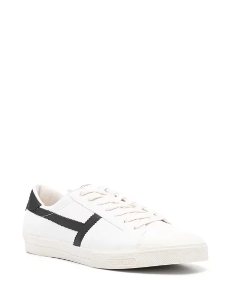 Sneakerși Tom Ford alb