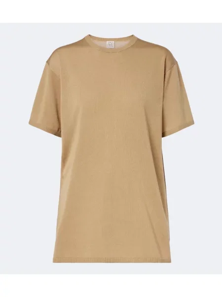 Tricou Toteme tricotate bej