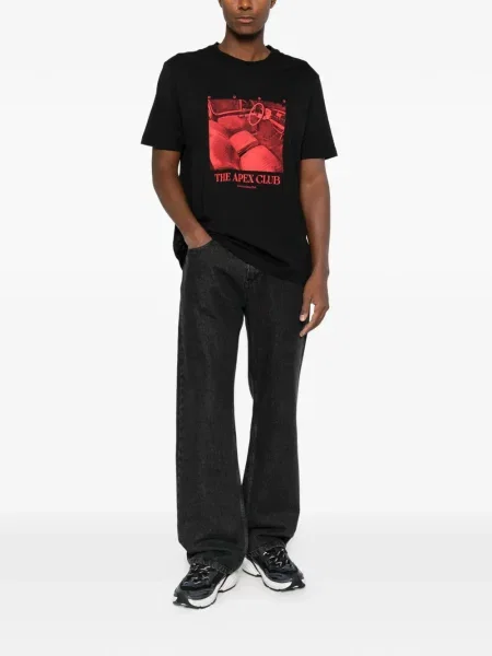 Tricou Hugo cu imagine negru