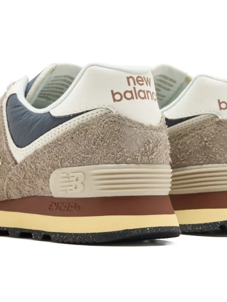 Sneakerși New Balance 327 plasă chunky alergare negru