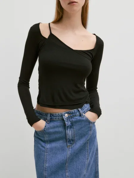 EDITED Tricou Yasmine' negru