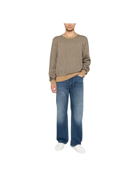 Sweter Calvin Klein beżowy