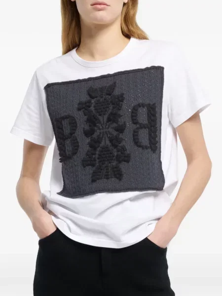 Koszulka Barrie z autografem biała