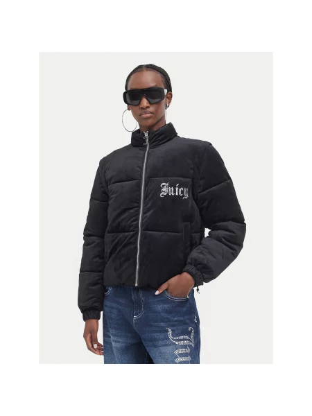 Juicy Couture Žieminė striukė juoda