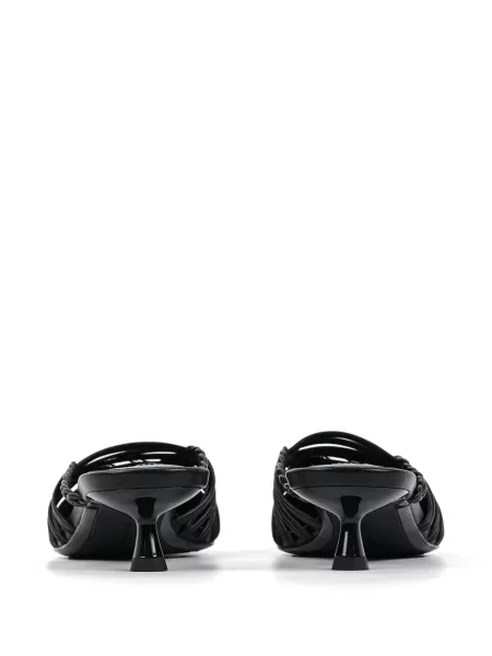 Papuci tip mules Karl Lagerfeld negru