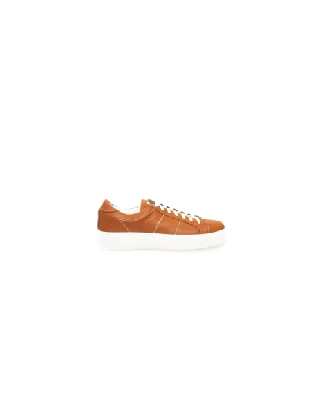 Sneakersy Cerruti 1881 skórzane pomarańczowe