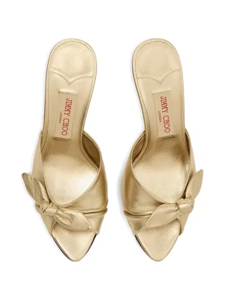 Sandale Jimmy Choo cu funde auriu