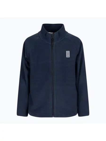 Bluza polarowa dziecięca LEGO Lwsinclair dark navy granatowy