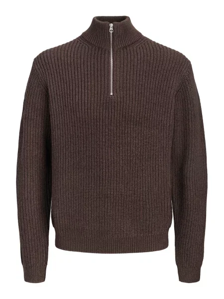 JACK & JONES Sveter JORTORONTO' hnedá
