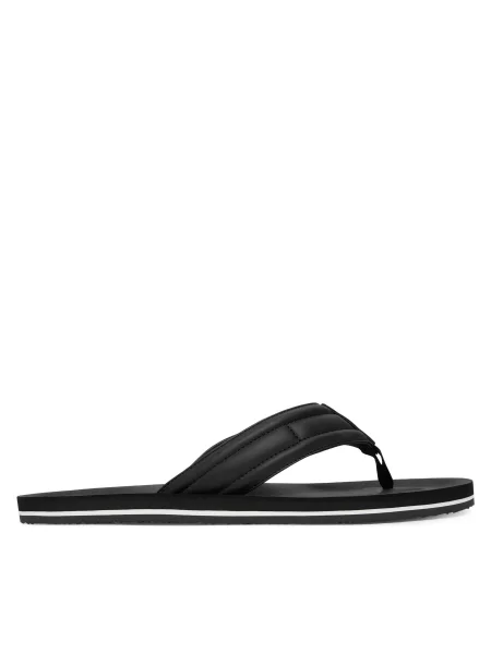 Japonke Tommy Hilfiger Hilfiger Padded Beach Sandal črna