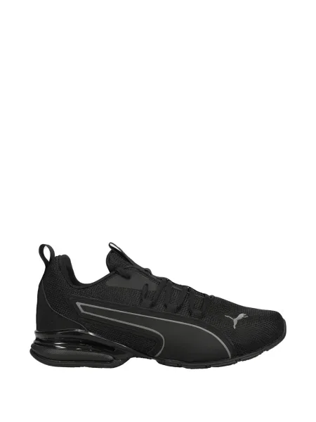 Sneakerși Puma cu șireturi din dantelă negru
