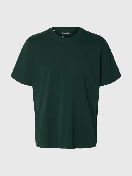 SELECTED Tricou Aspen pin verde