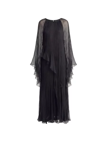 Rochie Irina Schrotter de mătase negru