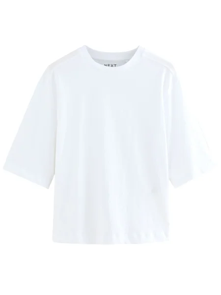 Next Tricou alb