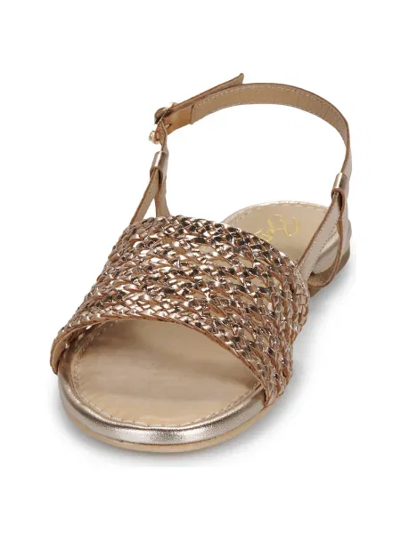 Pantofi Betty London auriu