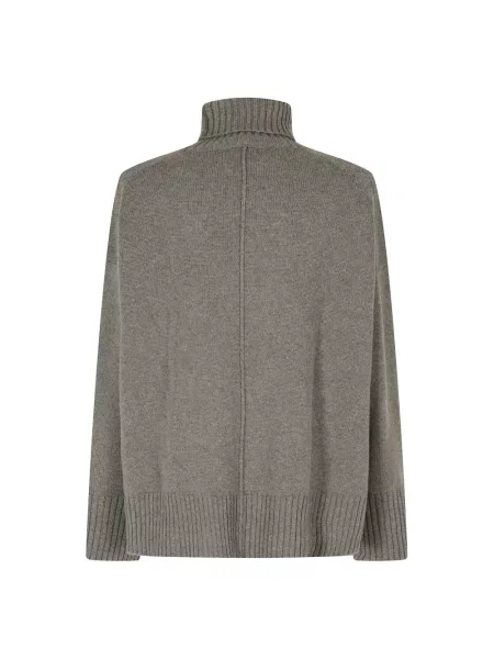 Sweter Soeur wełniany szary