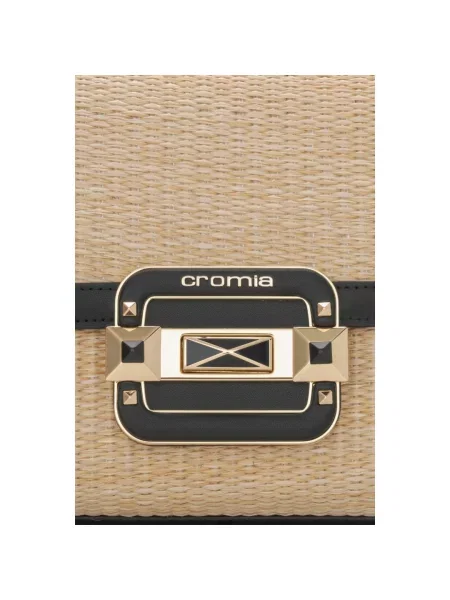 Кожаная сумка Cromia черная