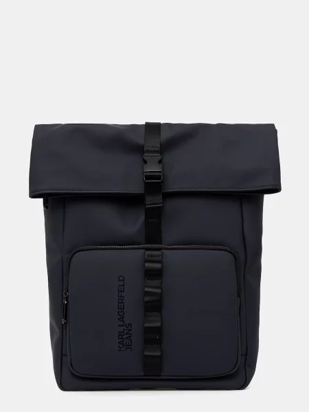 KARL LAGERFELD JEANS Batoh námornícka modrá / čierna sivá