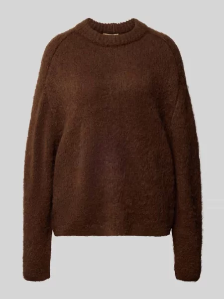 Sweter z dzianiny z prążkowanymi wykończeniami Smith And Soul