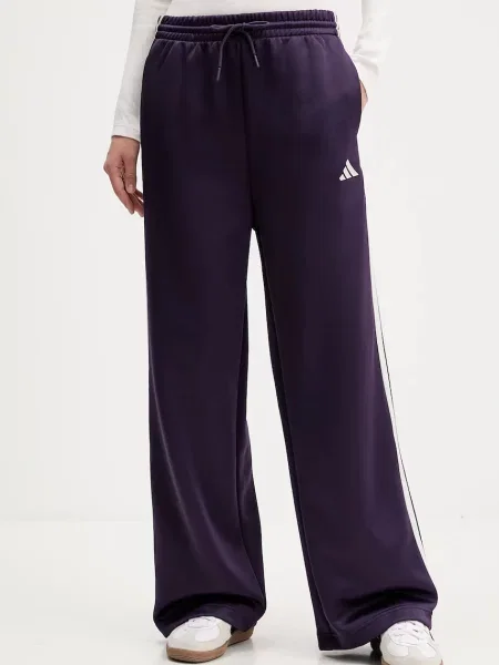 Спортивні штани adidas Stadium Tp з аплікацією фіолетовий