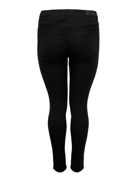 ONLY Carmakoma Jeans Augusta denim negru