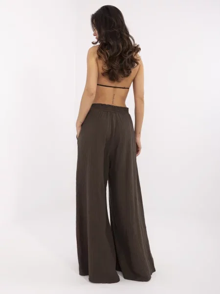 Pantaloni Italy Moda maro