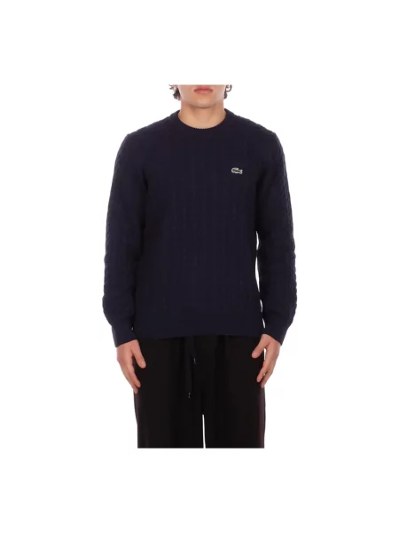 Sweter Lacoste niebieski