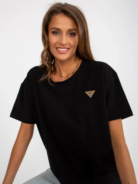 Bluză Fashionhunters negru