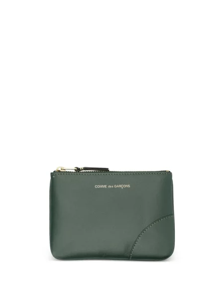 Portofel Comme Des Garçons Wallet din piele verde