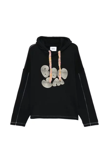 Mikina s kapucí Bonsai černá
