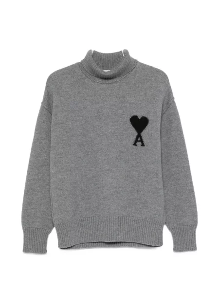 Pulover Ami Paris gri
