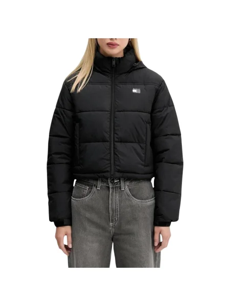 Tommy Jeans Prechodná bunda čierna